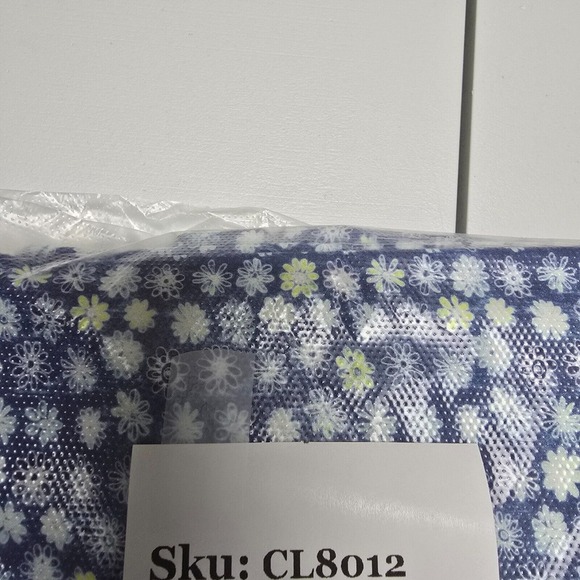 John Lennon Shirt Mens XL Blue Button Up Long Sleeve Flip Cuff Flowers - Picture 13 of 13